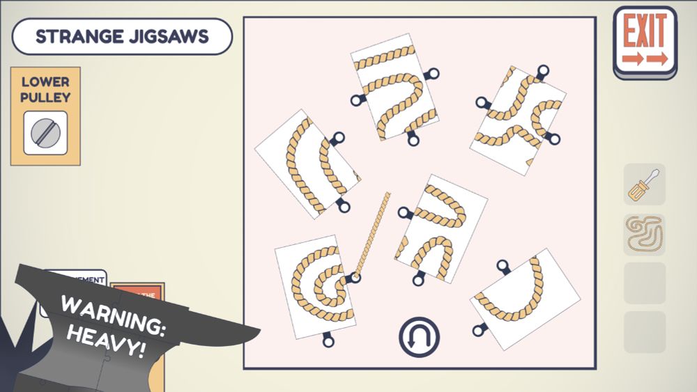 A screenshot from Strange Jigsaws.