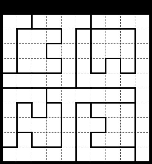 An image of a starbattle logic puzzle.