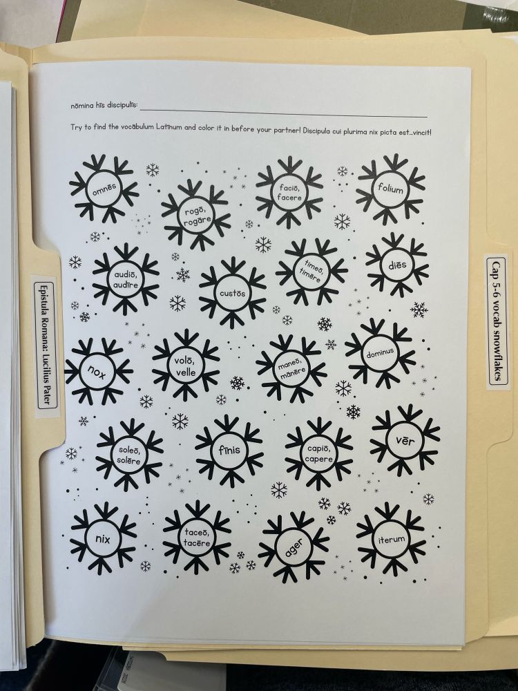 Files with gorgeous and actually legible labels!