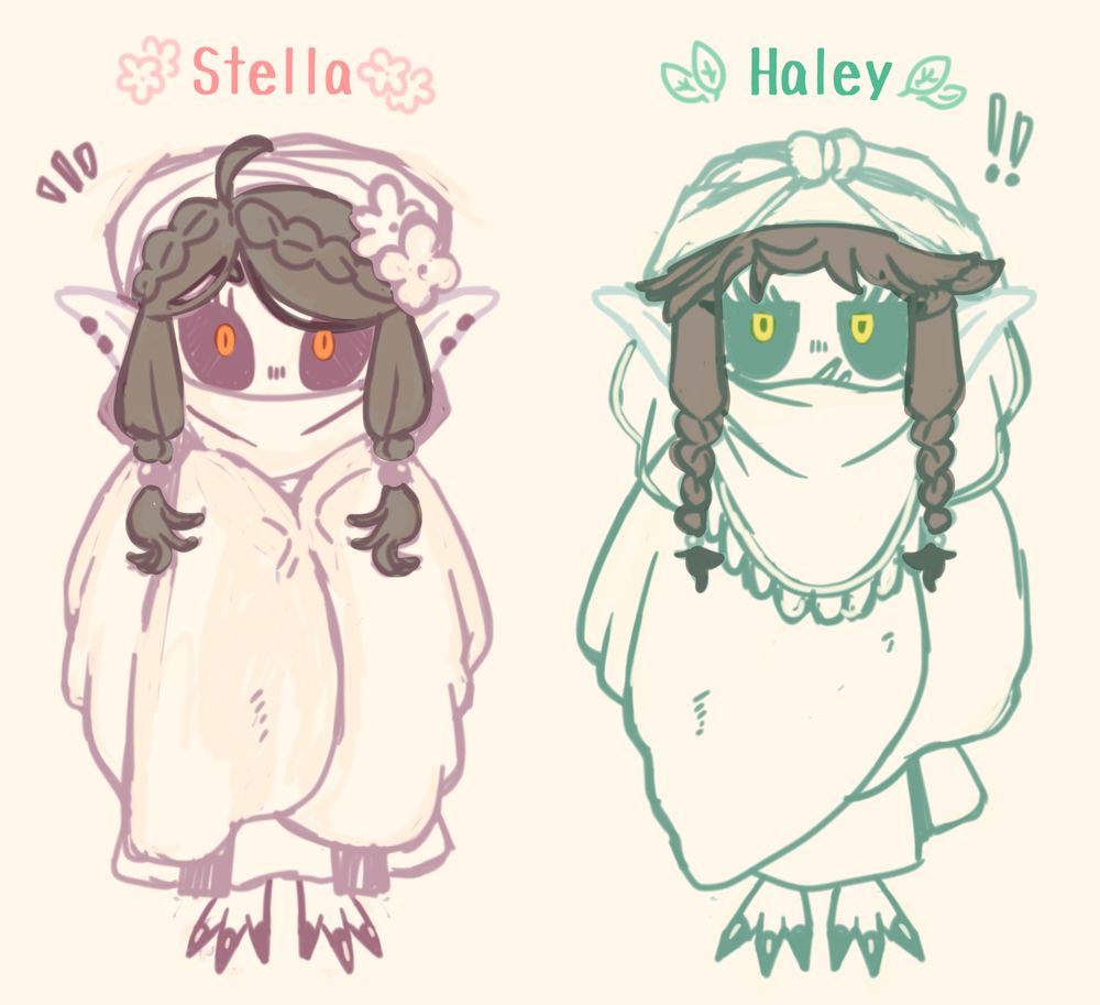 Hawthorne's younger sisters, Stella and Haley.