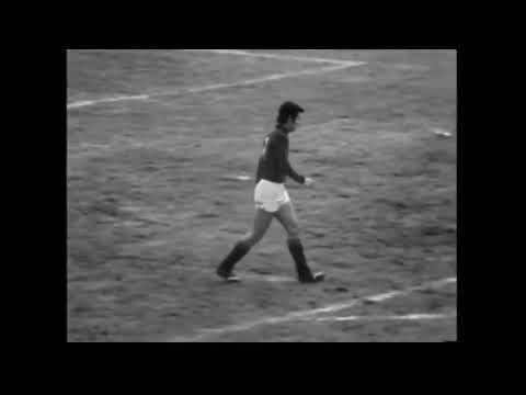 Europacupspiel vor 3.486 Zuschauern auf der Pfarrwiese: Rapid - AC Milan 0:2. Hütteldorf, 7.11.1973