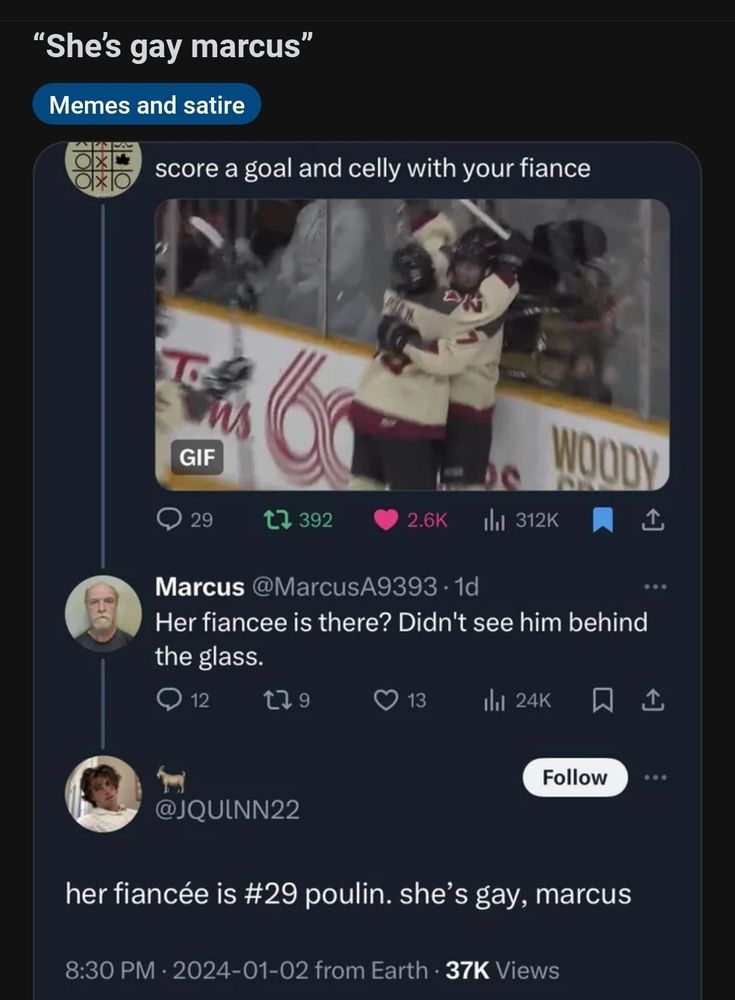 Marcus getting roasted.