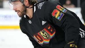 Chandler Stephenson in Pride Jersey