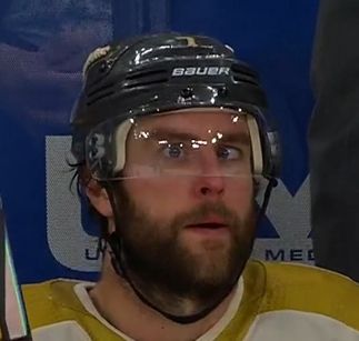 Pietrangelo cross-eyed.