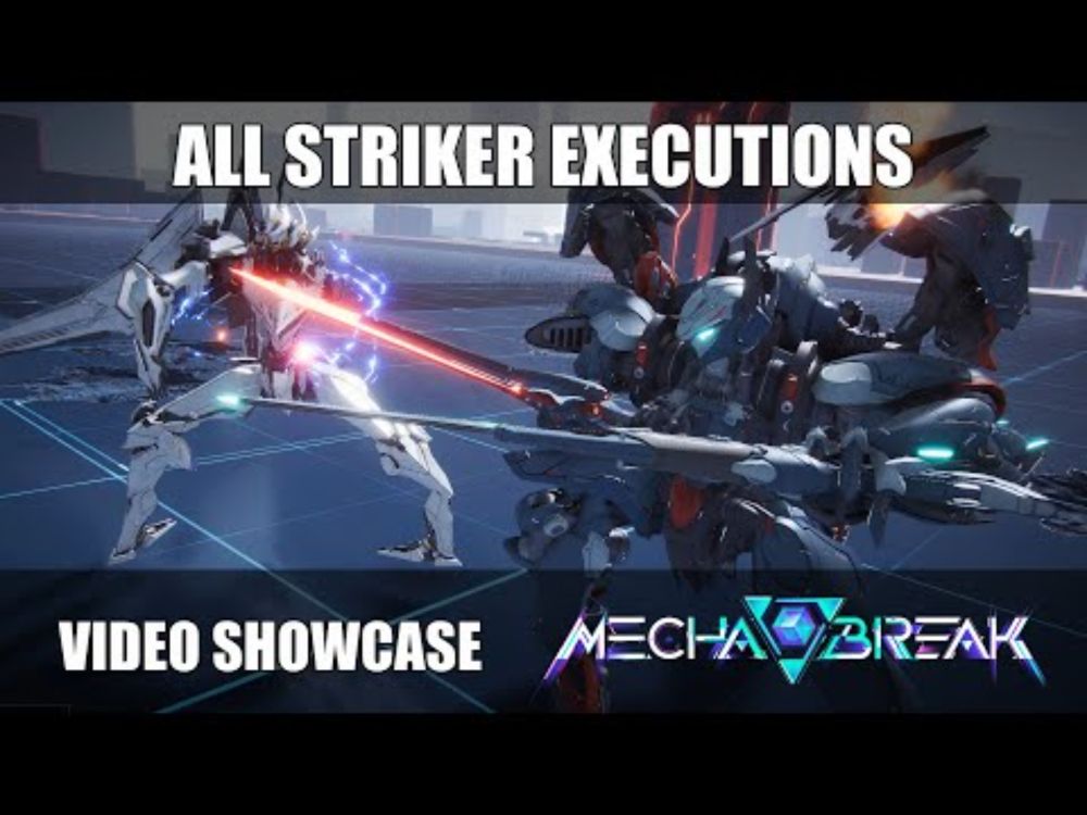 All Striker Executions in Mecha BREAK