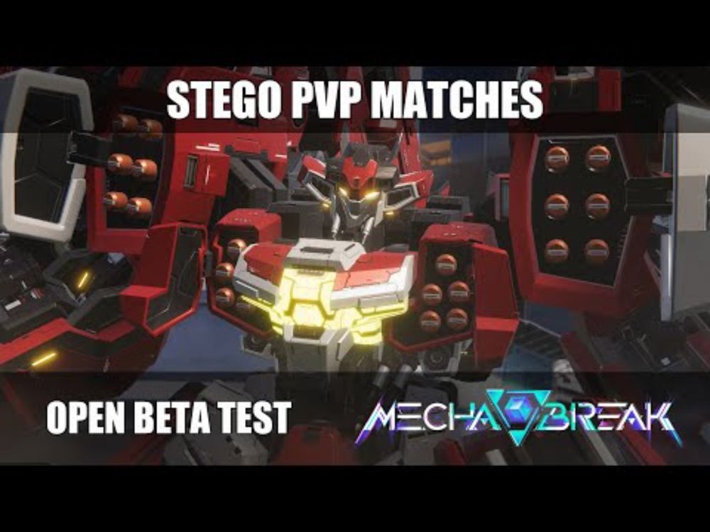 Legally-Distinct Alteisen (Stego) in the Mecha BREAK Open Beta Test