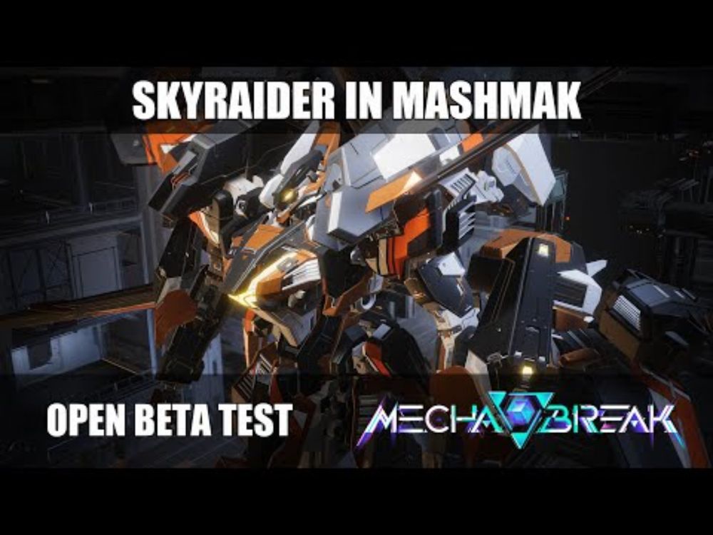 2x Constantine with Skyraider in Mashmak - Mecha BREAK Open Beta Test