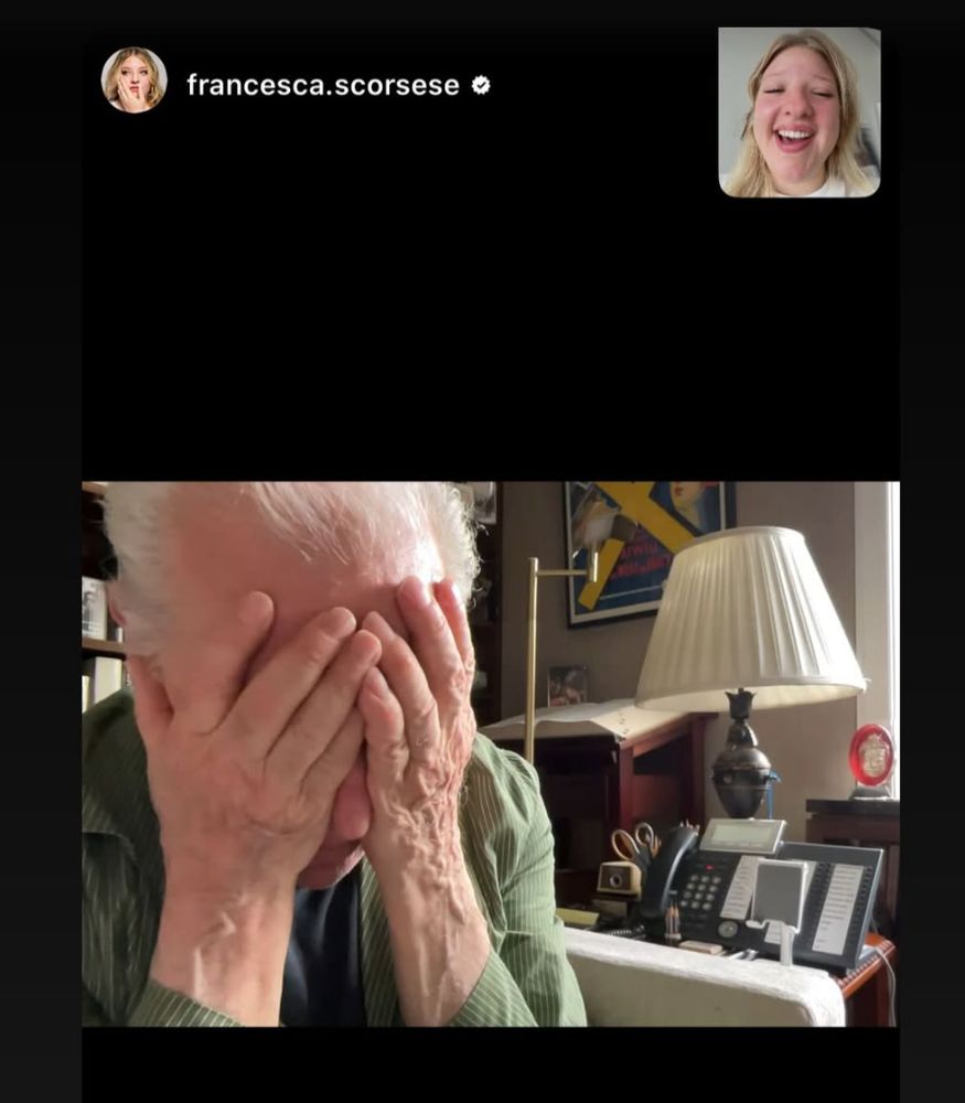 Uncle Marty sits with his head in his hands while his daughter laughs