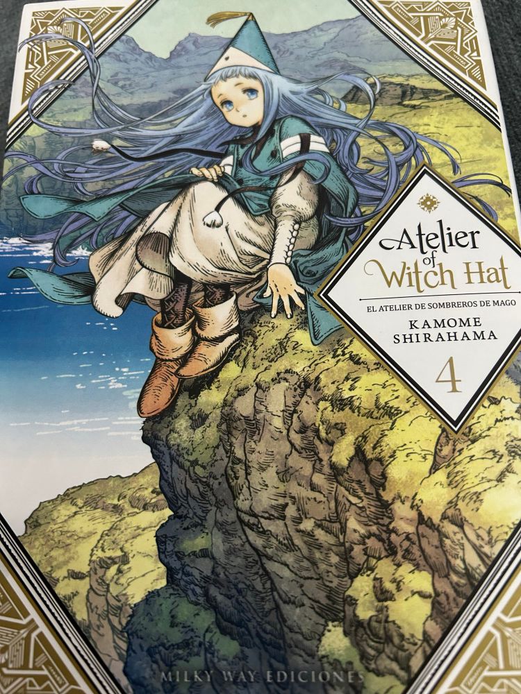 Portada del manga Atelier of Witch Hat nº 4 
