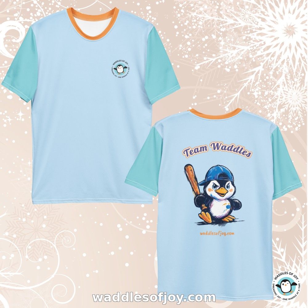 Dive into comfort & style with our Penguin Dugout Tee! 🐧 This ultra-comfy, fade-proof shirt keeps yo