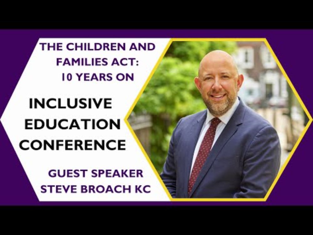 Inclusive Education Conference 2024 | Guest speaker Steve Broach KC