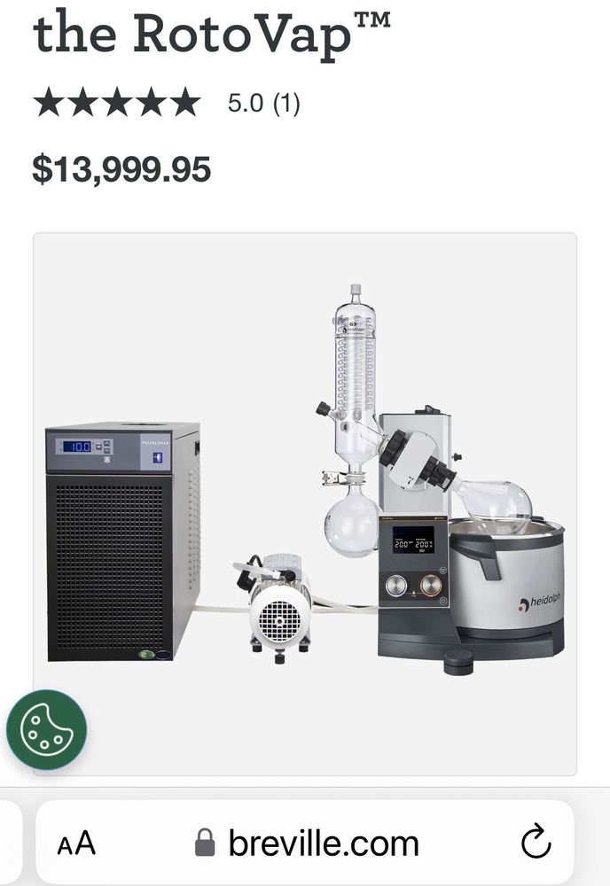 Breville kitchen rotovap