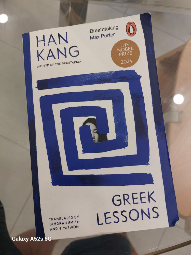 Han Kang - Greek Lessons novel