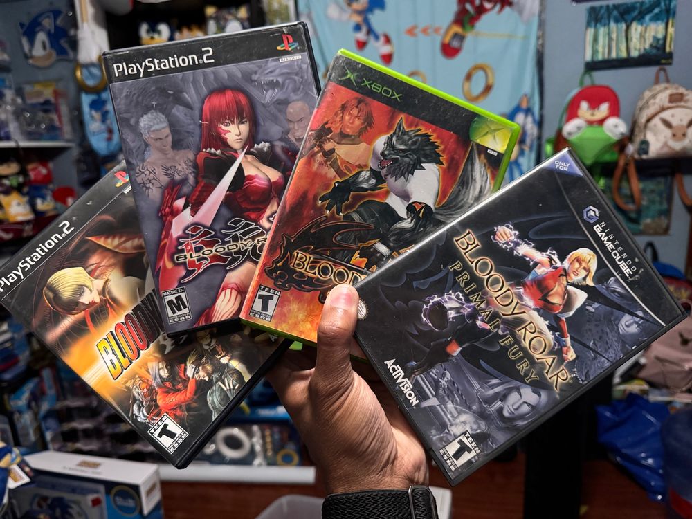 4 of the Hudson Soft/Konami Bloody Roar games