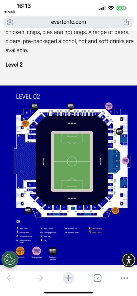 Hill Dickinson level 2 map