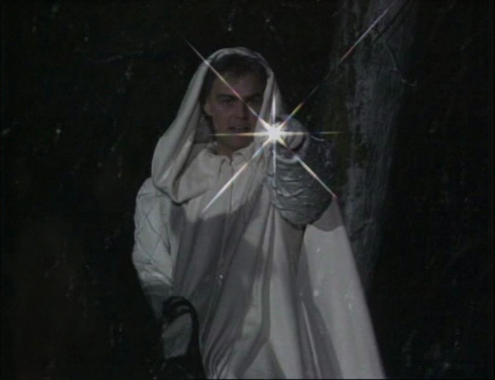 The Box Of Delights: man on horseback flashing his ring