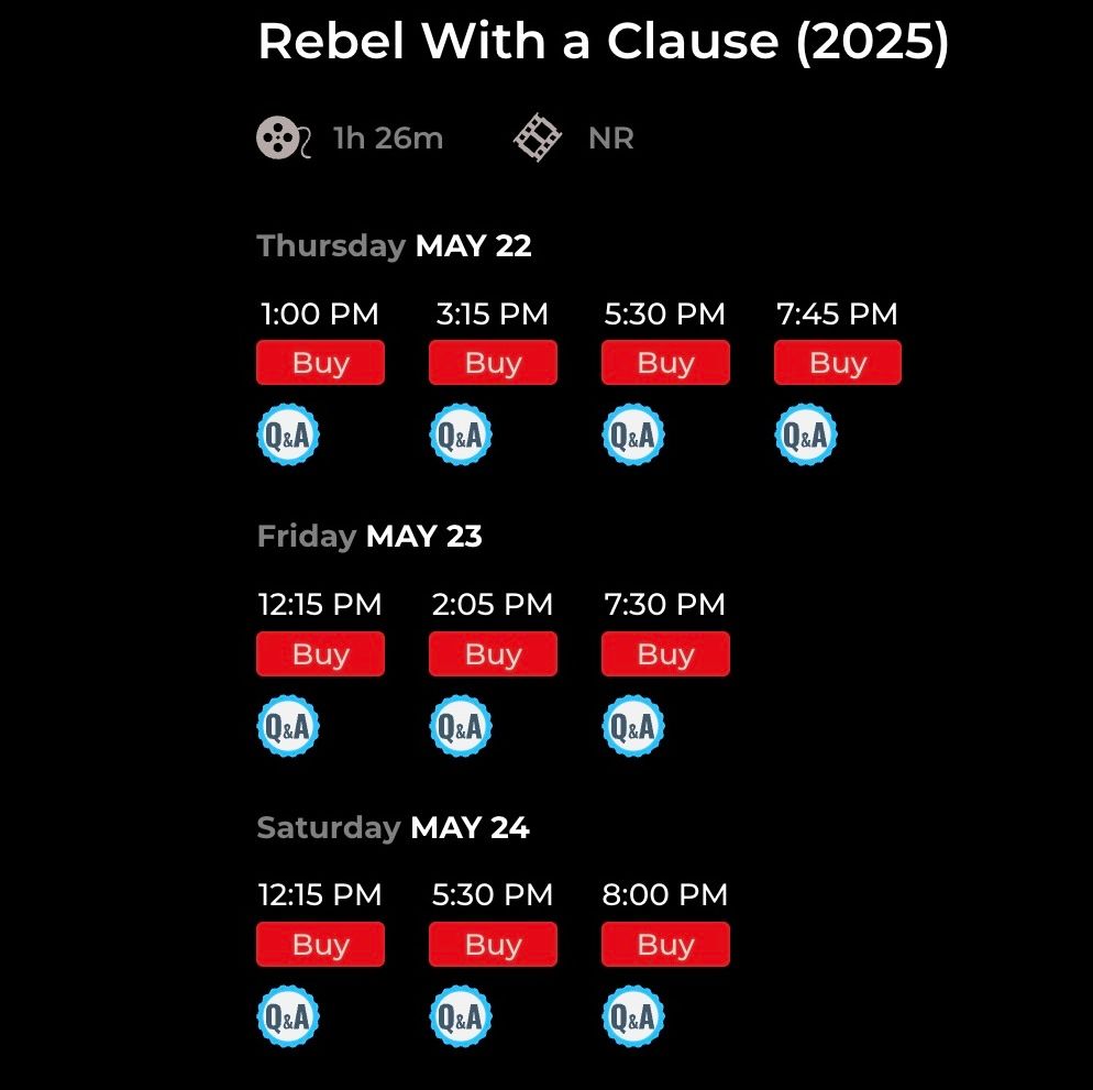 Schedule of showtimes available at https://newplazacinema.org/showtimes/