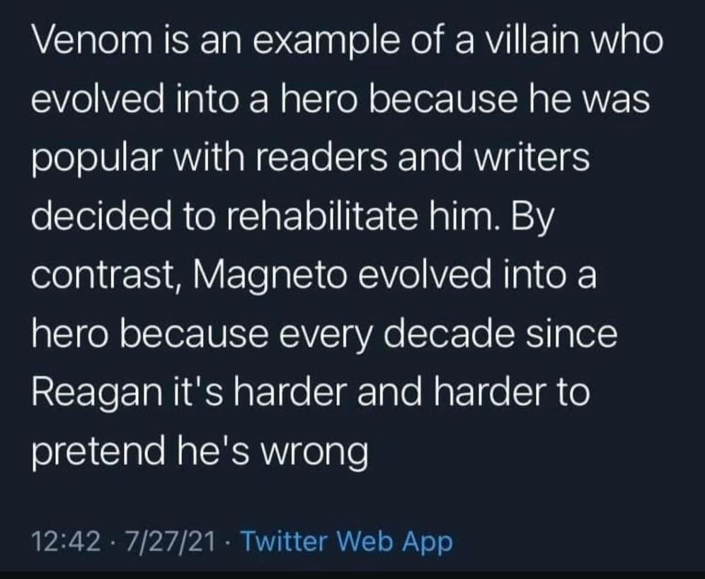 Twitter post. 