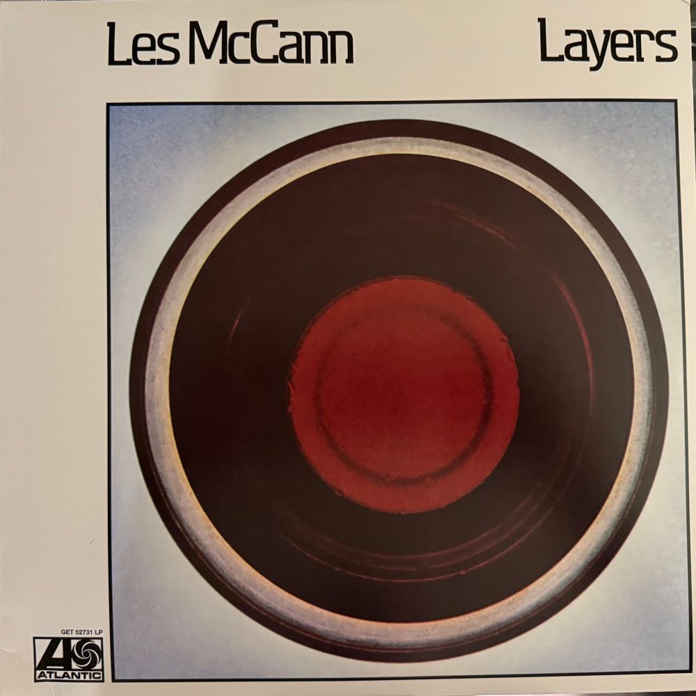 Les McCann - Layers vinyl cover. 