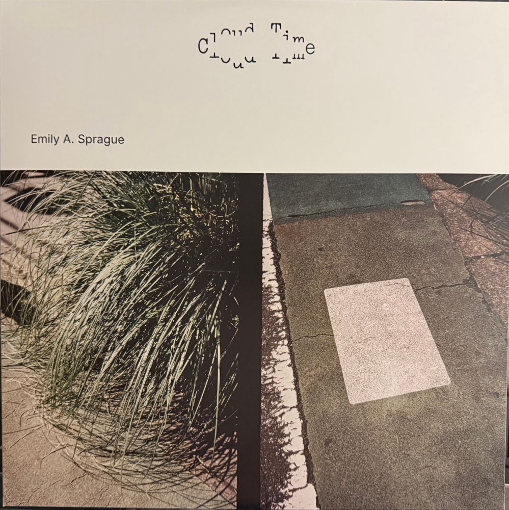 Emily A Sprague Cloud Time vinyl record cover.