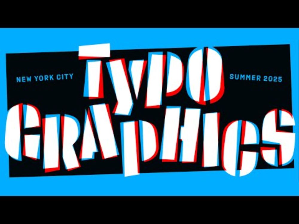 Typographics 2025 Conference, Day 1