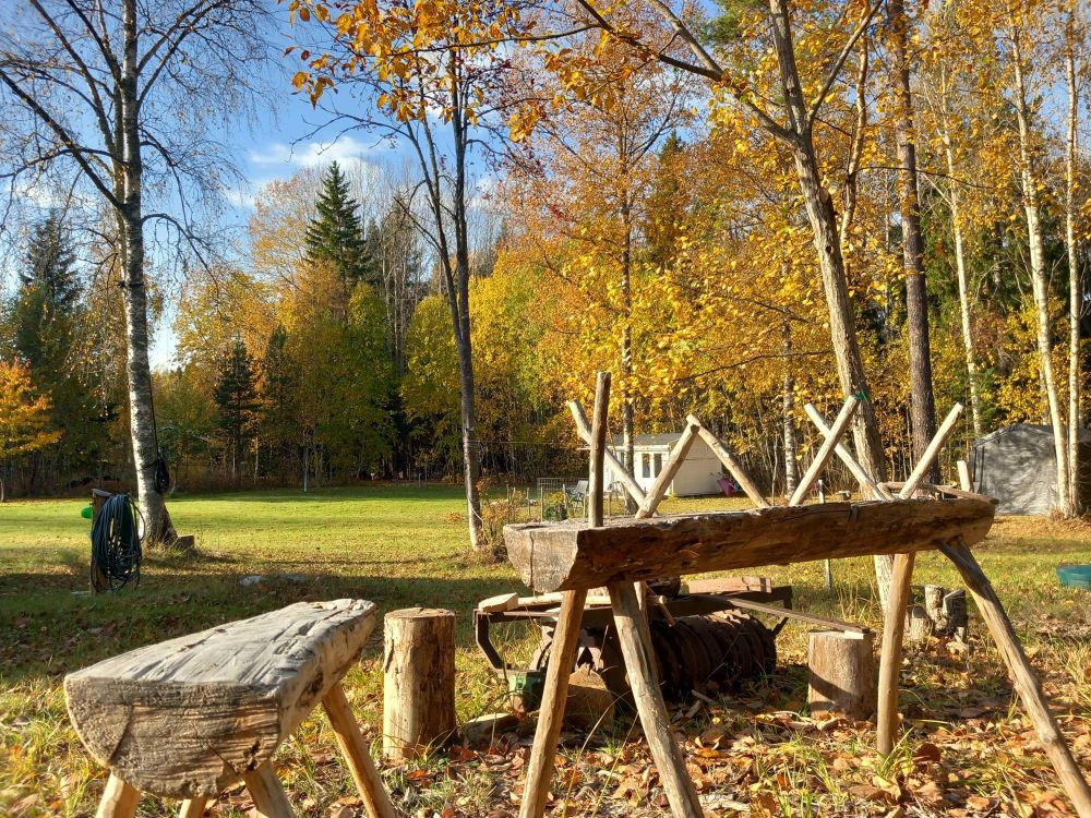 Gammaldags sågbock, Old fashioned Saw horse