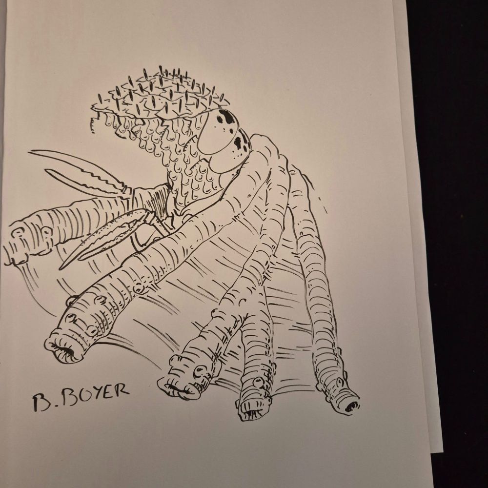 Illustration représentant un Mi-Go