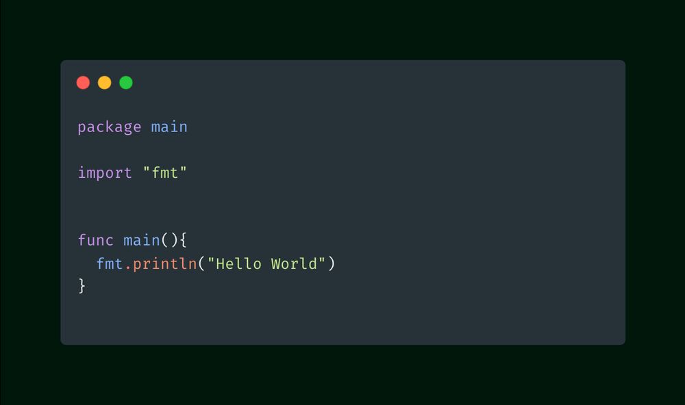 Go code snippet