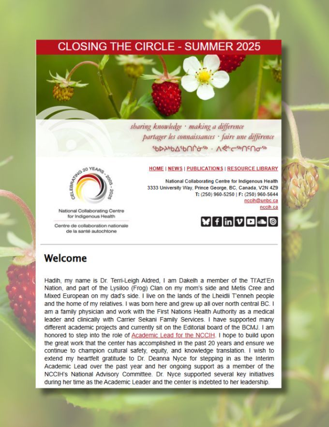 NCCIH's 2025 Summer Newsletter now available
