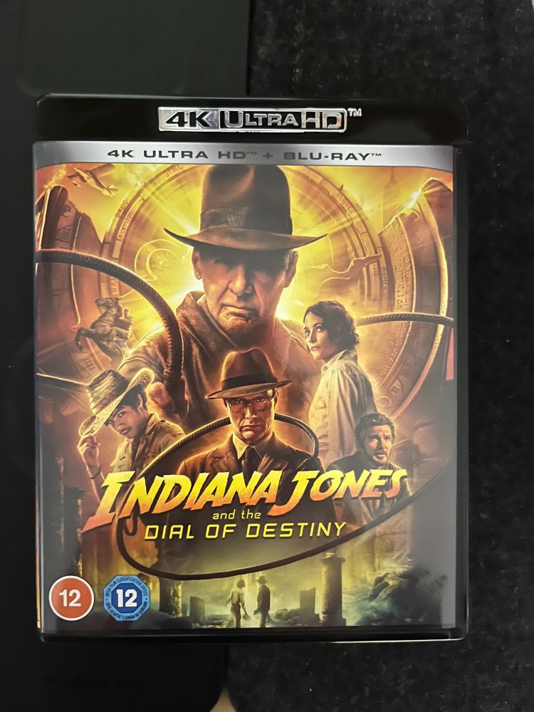 Indiana Jones and the Dial of Destiny 4K UHD cover