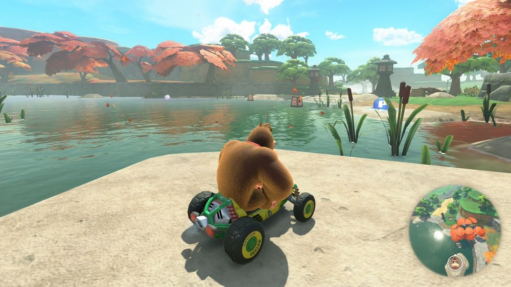 Donkey Kong in mario kart world on Nintendo Switch 2 