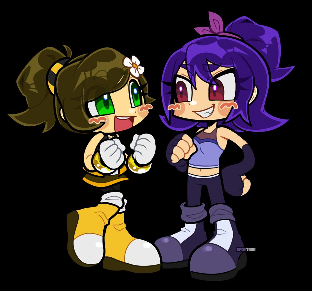 humanized Emilia (2021-25 design) and Jennie, by ponti
