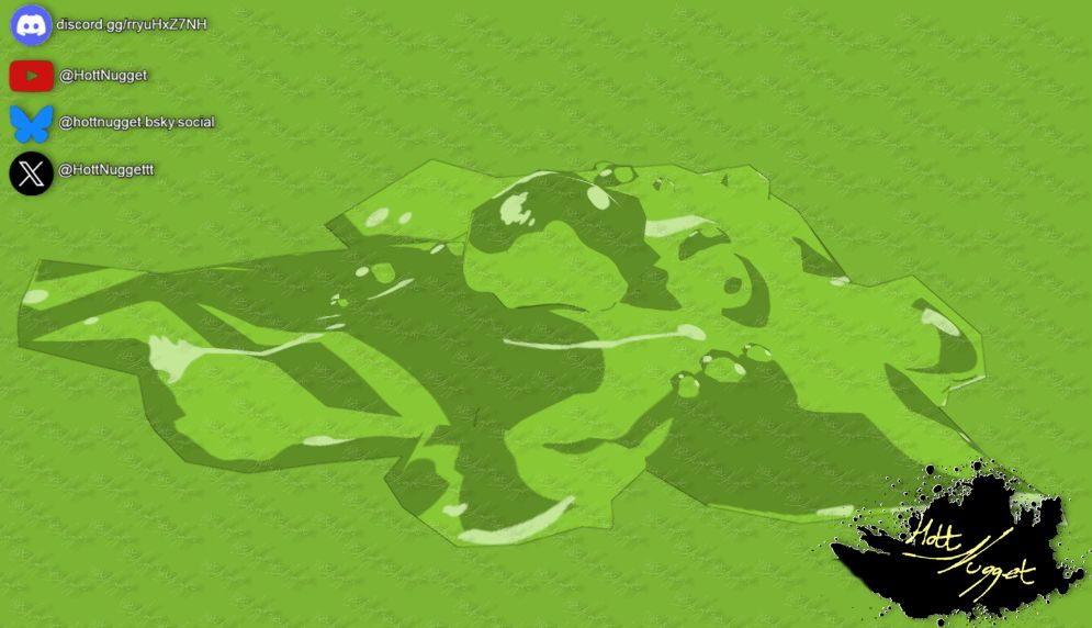 A model of a slime based off the anime Dungeon Meshi/ Delicious in Dungeon. 