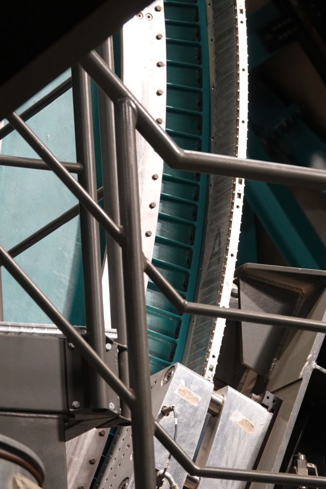 Permanent magnets of the elevation linear drive of the Vera C. Rubin Telescope Mount Assembly