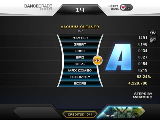 Vacuum Cleaner S20 clear with 54 misses