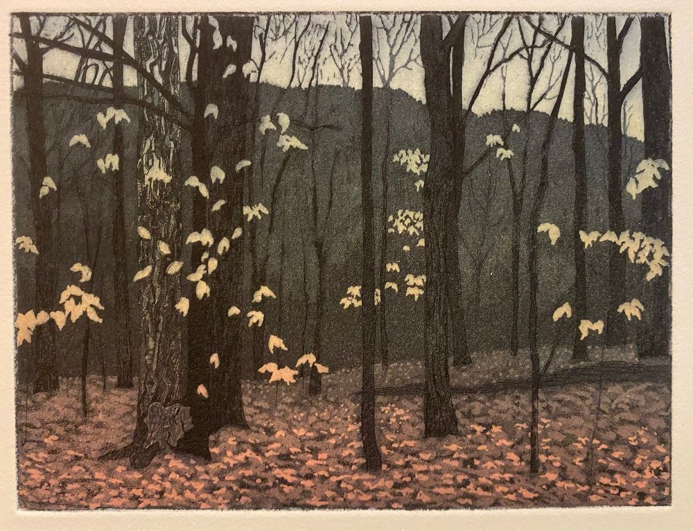 Etching, a la poupeé, relief roll
4x6