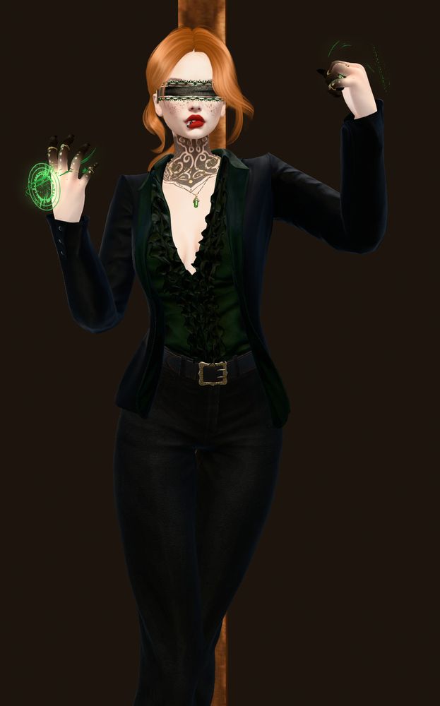I should add that Esther has resting bitch face but they are honestly nice to people if they actually need to interact with anyone.