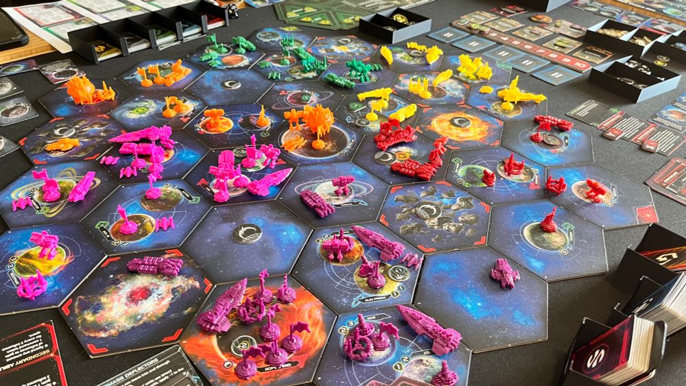 A war sun on Mecatol Rex, not owned by me :(