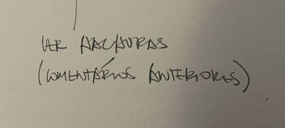 caligrafia milenar irreconhecível