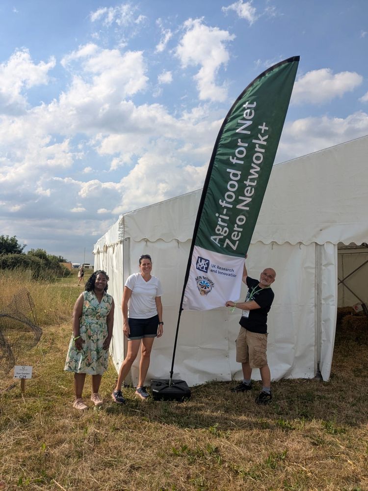 picture of AFN flag outside tent at Groundswell