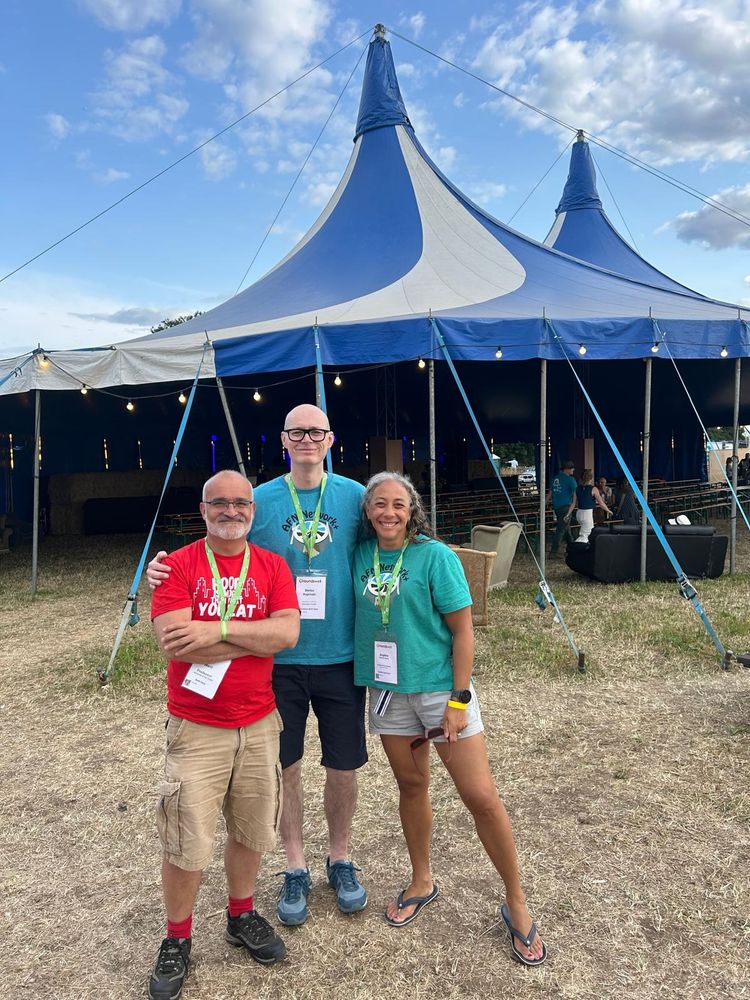 afn co-leads neil ward, stefan kepinski and angelina sanderson bellamy at groundswell