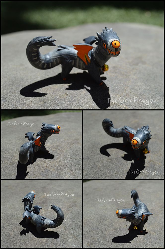 Turnaround shots of the Naubi sculpt.