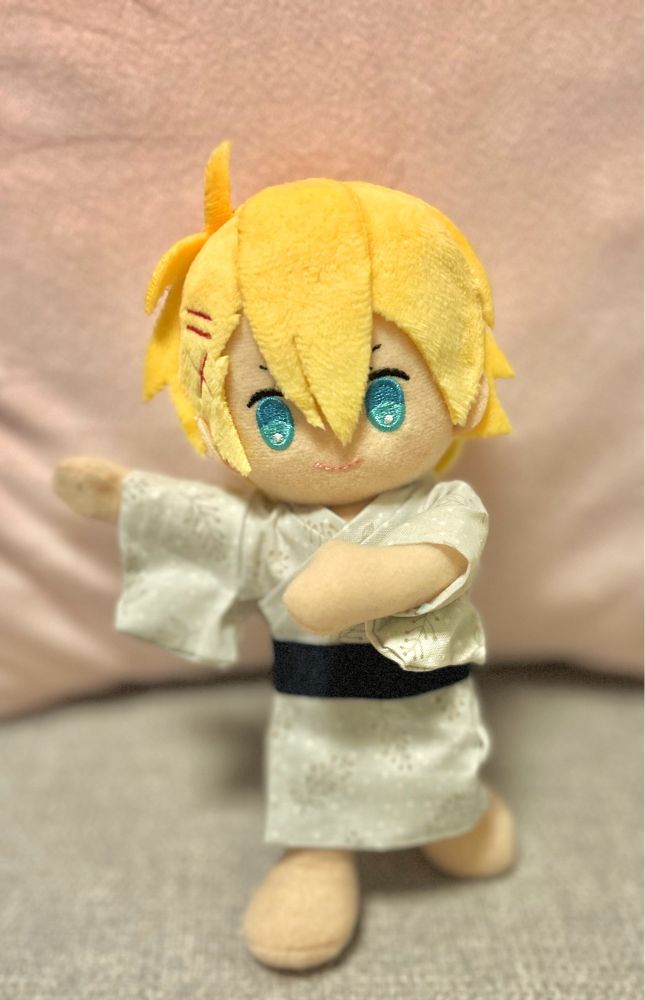 ぬいスター来栖翔さんの浴衣を作りました