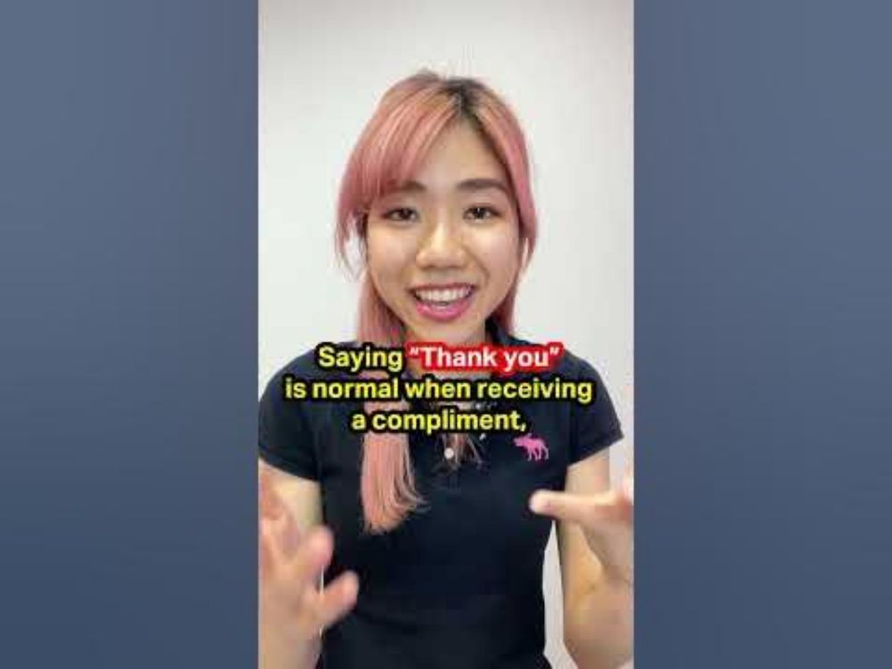 Don't say ARIGATO when receiving a compliment 🙅‍♀️ #Shorts