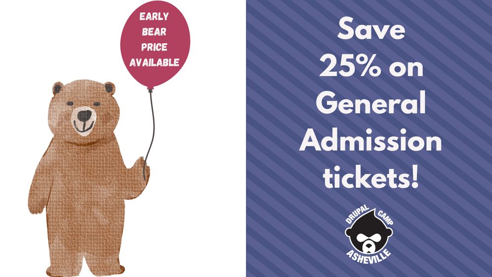 Early Bird Price Available.
Save 25% on General Admission tickets!