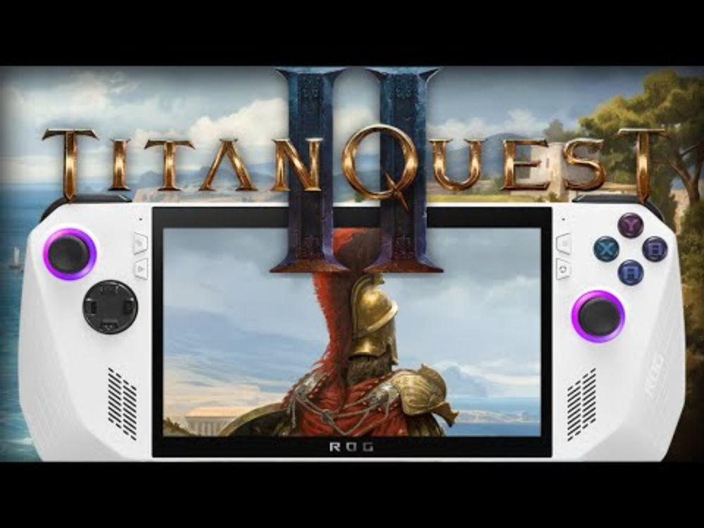 Titan Quest 2 ROG ALLY Z1 Extreme Performance First Look: Is it Playable?