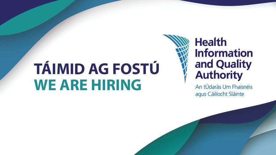 Táimid ag fostú! We are hiring!