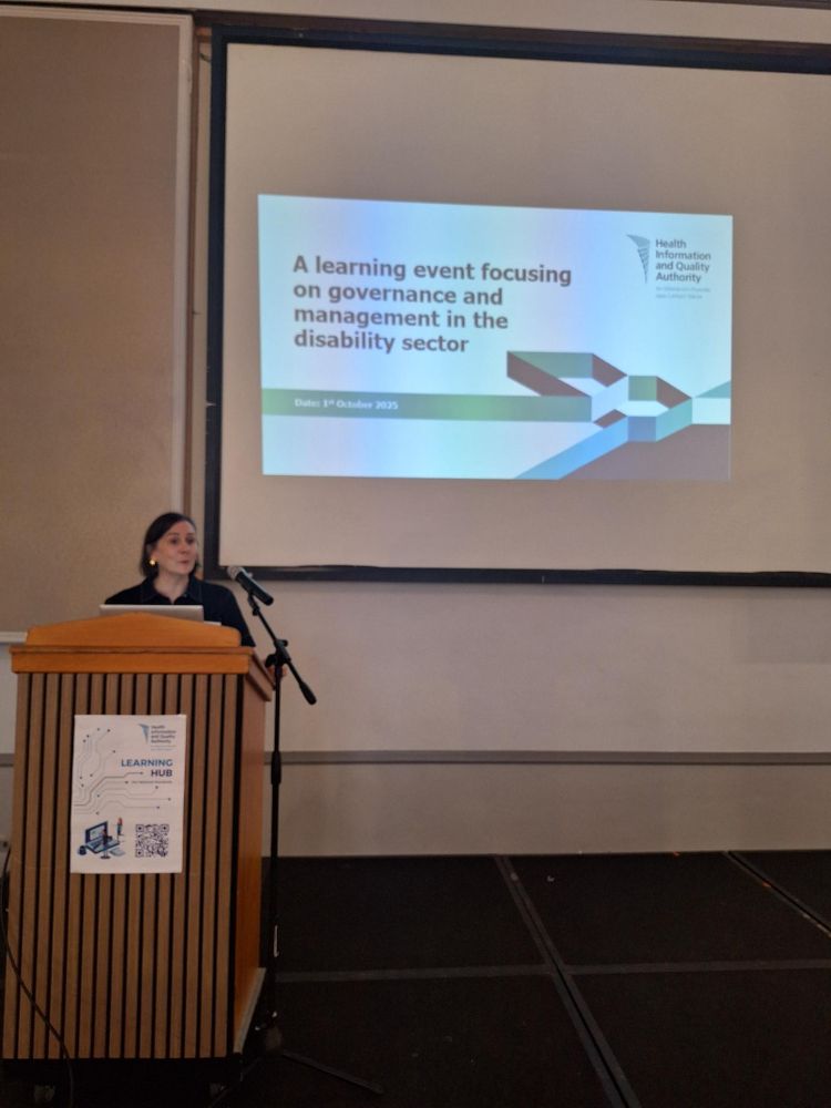 Deirdre Connolly speaking at our learning event in Tipperary this morning.