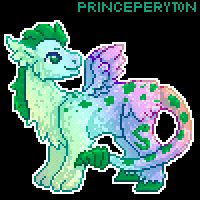 An small pixel of a character done for Chaber54 on art fight