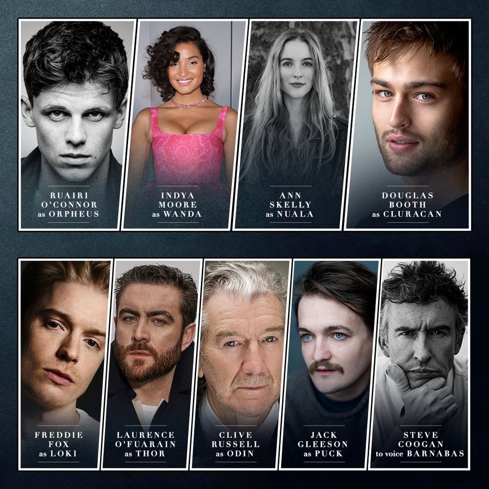 them for his own amusement. He’s also the inspiration for Shakespeare’s Puck in A Midsummer Night’s Dream.
Indya Moore (Queen & Slim, Pose, Aquaman and the Lost Kingdom) plays Wanda, a professional driver and security agent for an exclusive travel firm. Wanda proves herself to be an indispensable guide on an Endless road trip to the waking world.
Steve Coogan (Alan Partridge, The Trip) is the voice of Barnabas, the canine companion of the Endless’s Prodigal brother. Barnabas is loyal and loving, but an outspoken cynic. Meaning, he’s both man’s best friend and man’s sharpest critic.